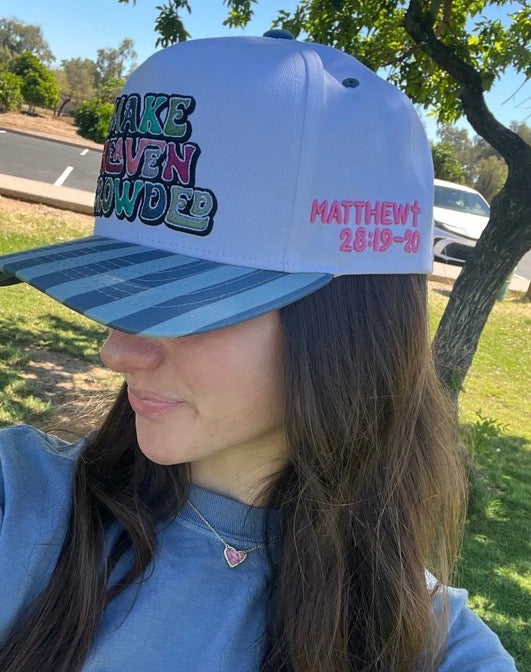 Embroidered Hat Drop