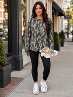 Open Back Long Sleeve Top PreOrder