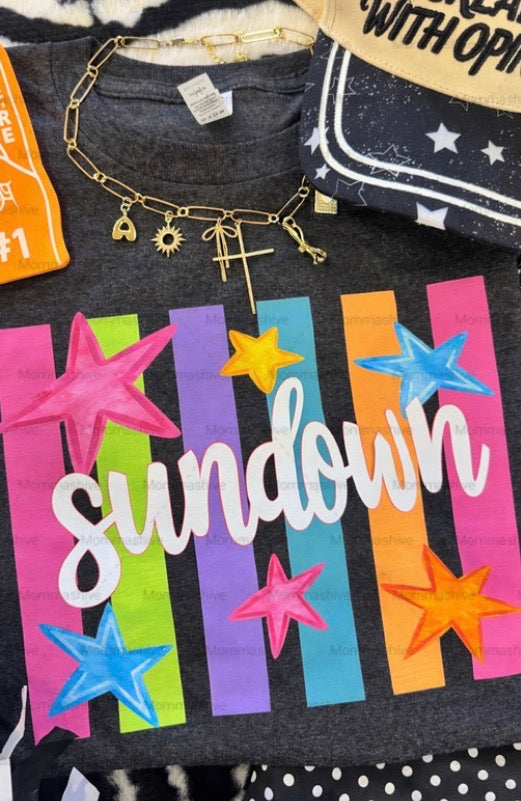Sundown Neon tee