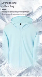 🌞 “Too Hot to Burn — Ice Silk Sun Jacket”