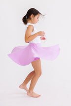 Bright Lilac Twirl Skort