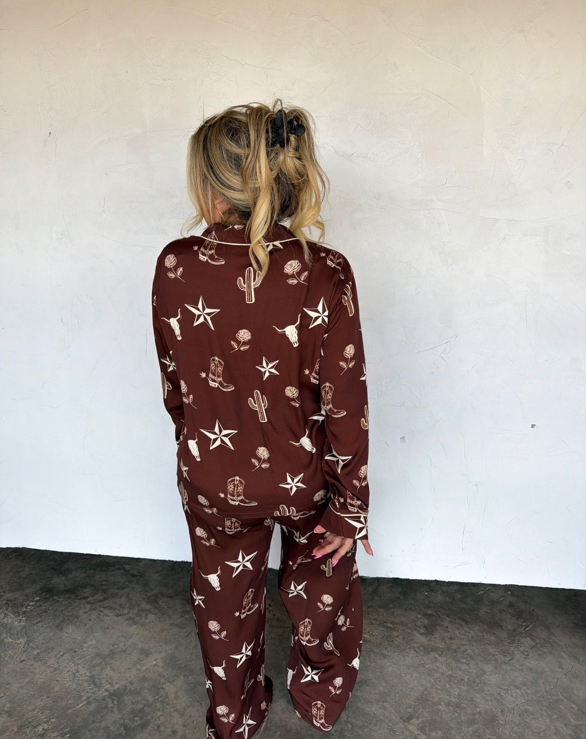 Preorder - Western Nights Luxe PJ Set