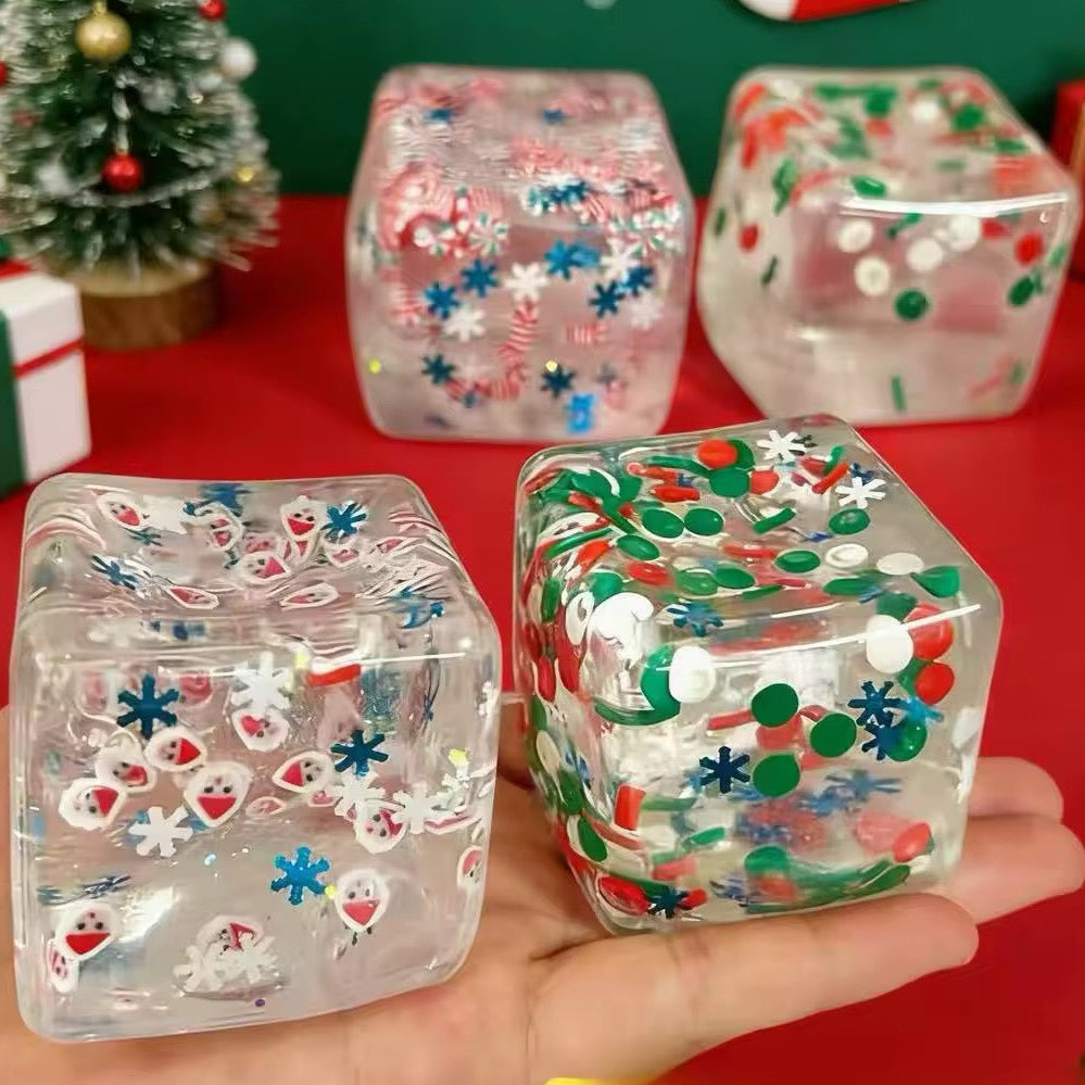 Christmas Cube Squishy Preorder