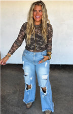 Preorder: OFF THE GRID STUDDED JEANS - ETA LATE NOVEMBER