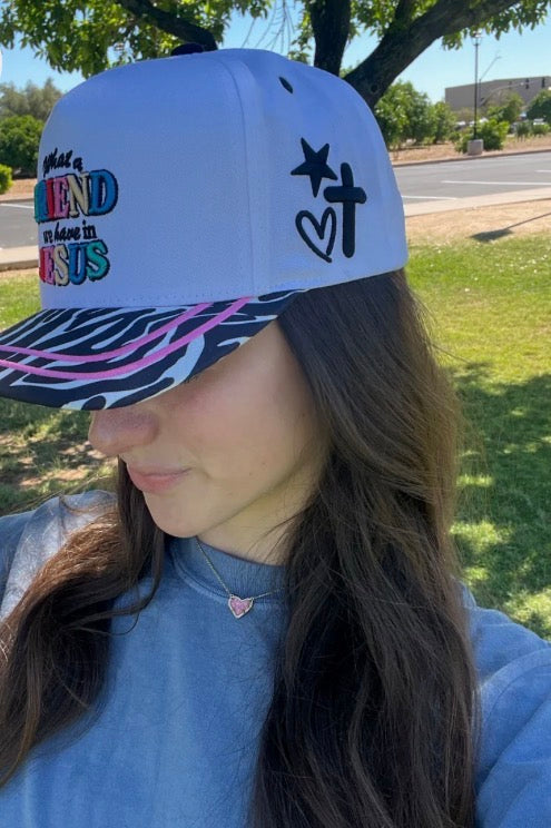Embroidered Hat Drop