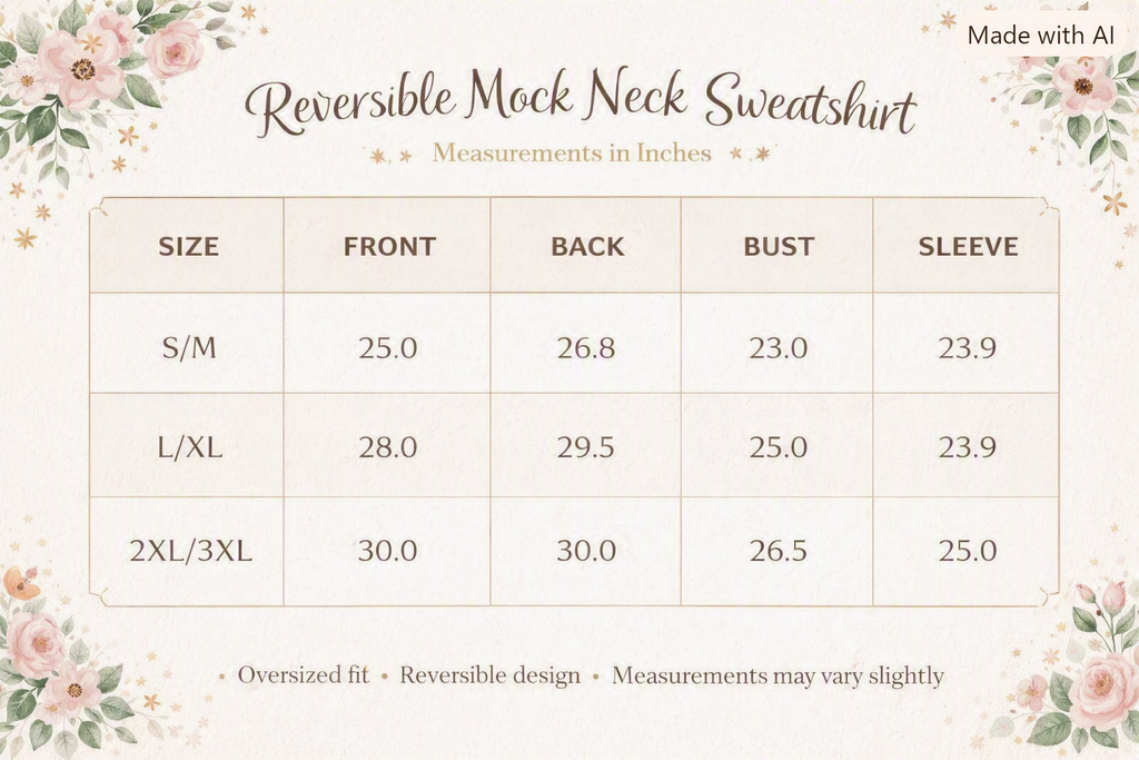 Reversible Spooky/Pumpkin Mock Neck - PreOrder