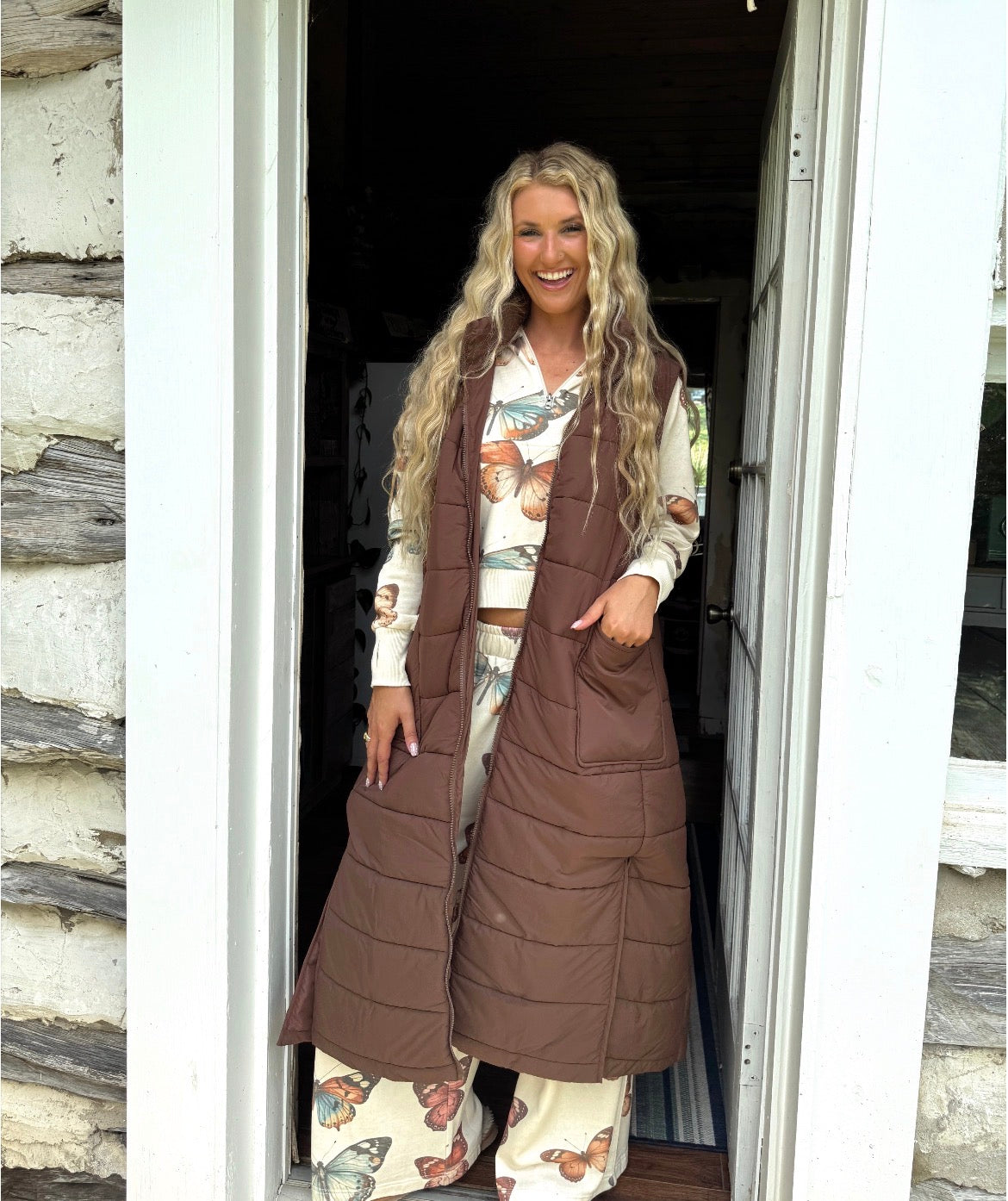 Preorder - Wild Oak Puffer Vest ETA SEPTEMBER