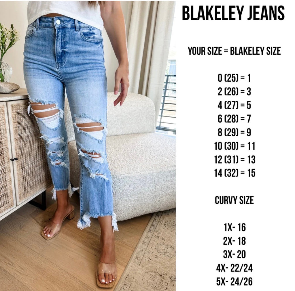 Urban Distressed Crop Jean