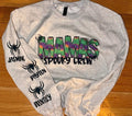 Any Custom Name Spooky Long Sleeves - Closes 8/14