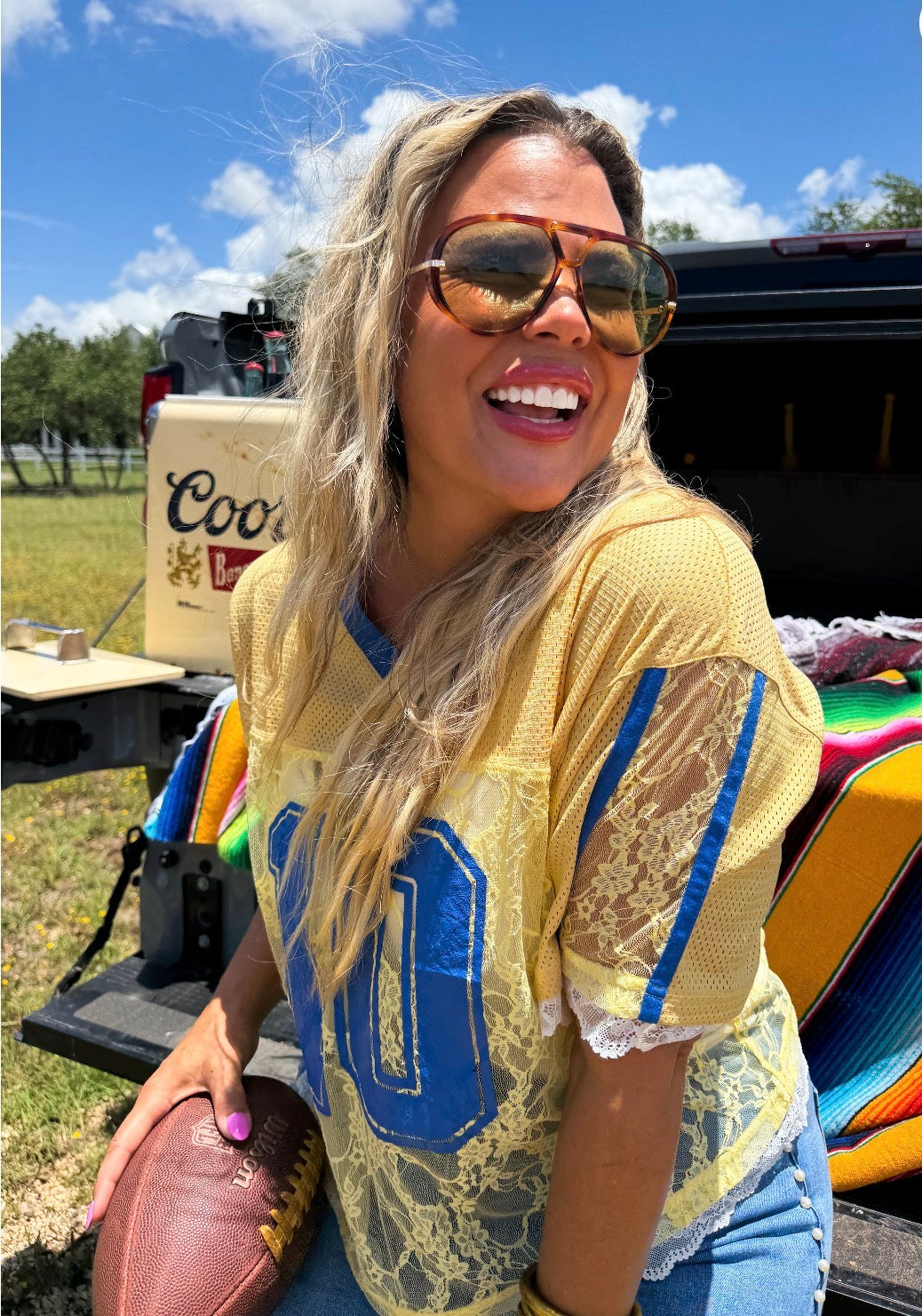 PreOrder: Bleacher Babe Lace Jersey