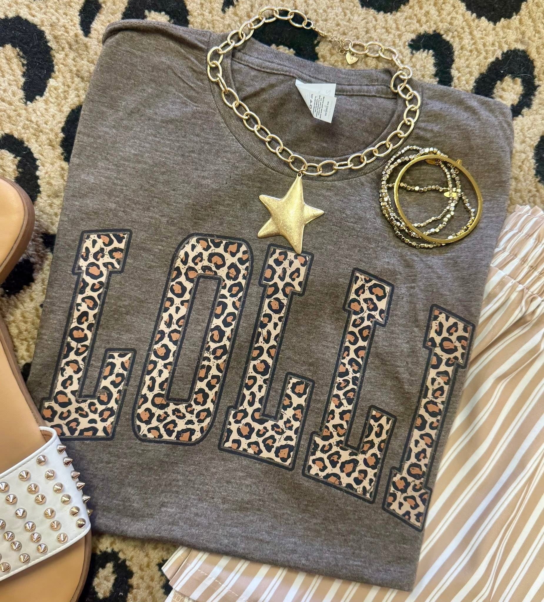 Leopard Name Tees