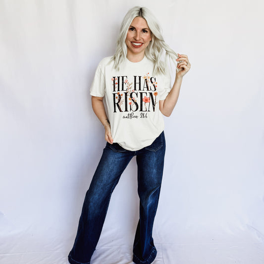 He Has Risen Graphic Tee