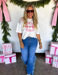 Deck The Stalls Lace Tee - ETA LATE OCTOBER