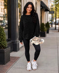 Open Back Long Sleeve Top PreOrder