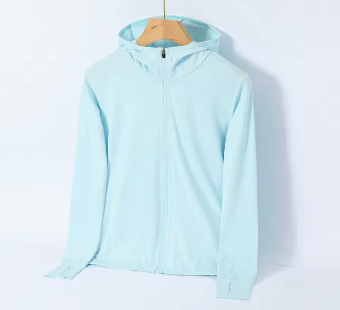 🌞 “Too Hot to Burn — Ice Silk Sun Jacket”