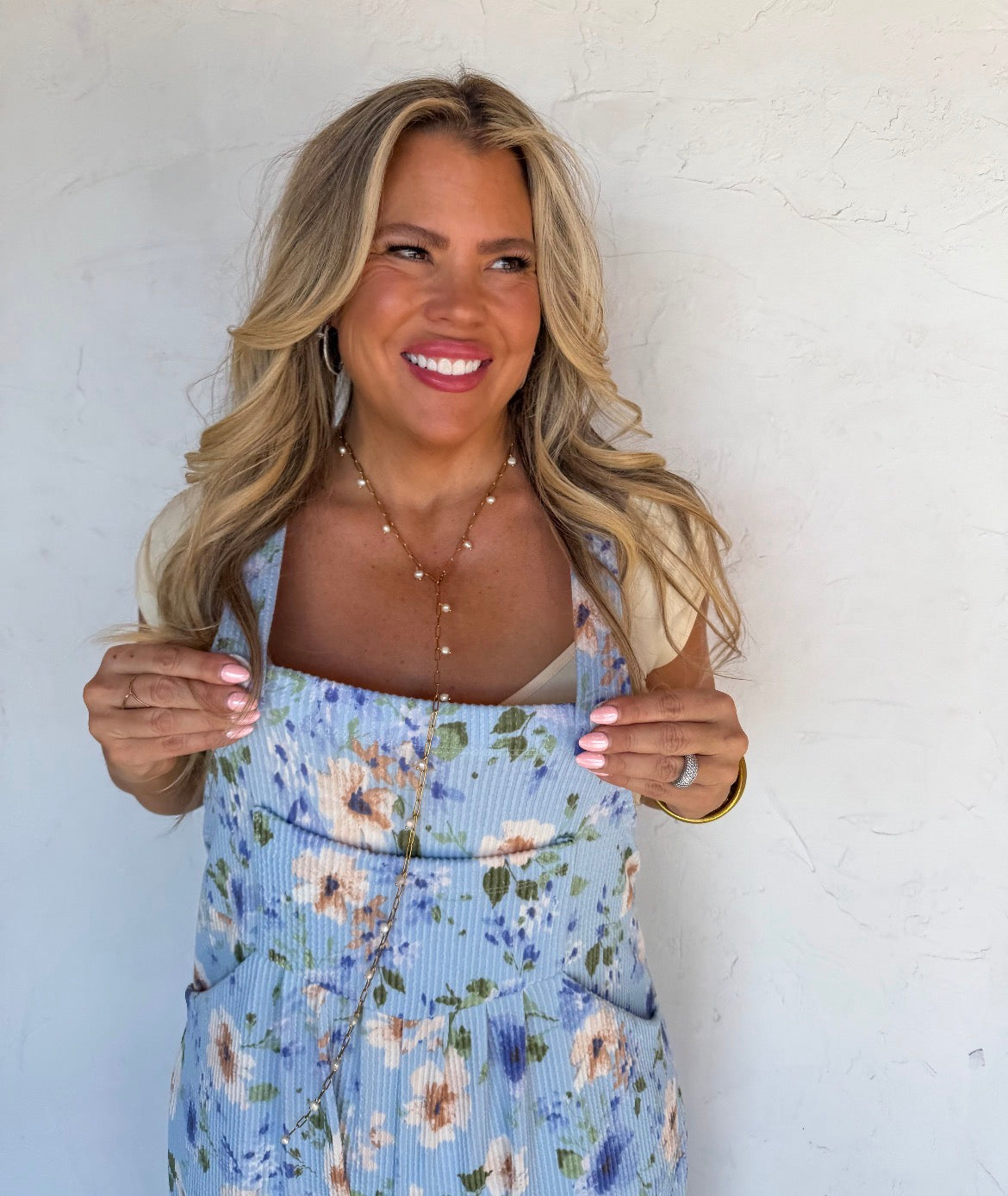 Spring Floral Karli Boho Overalls
