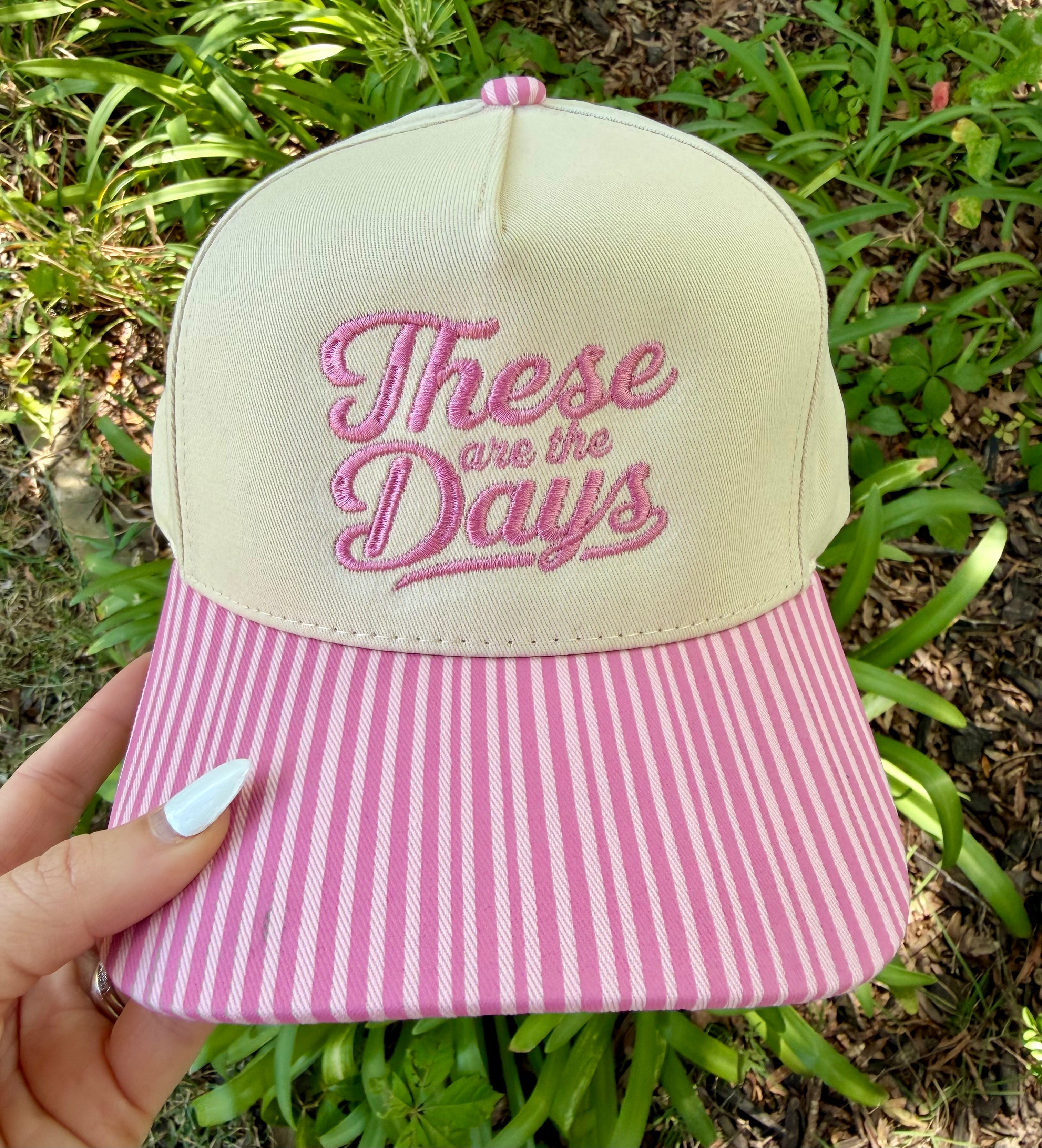 RTS These Are The Days Stripe Hat