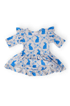 Hop 'til You Drop 3/4 Sleeve Twirl Flutter Bodysuit