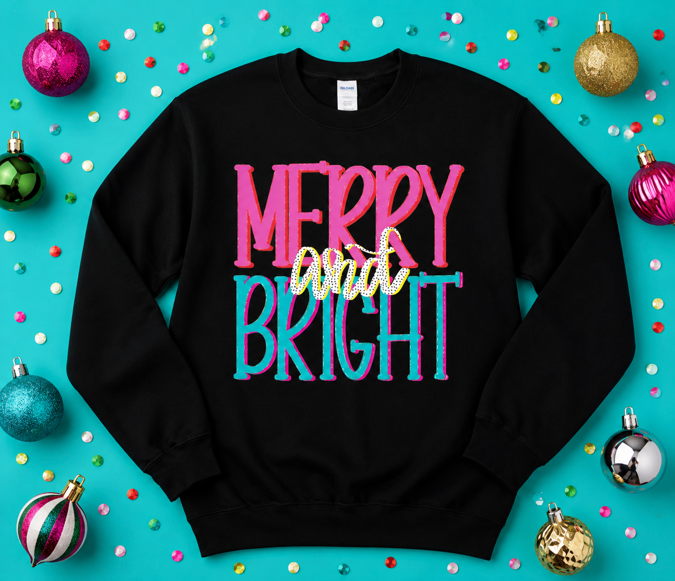 Merry and Bright Sweatshirt