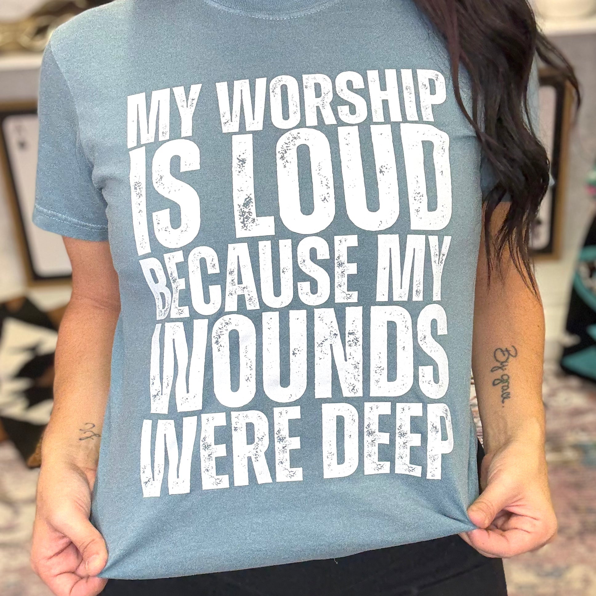 My Worship Is Loud Graphic Tee #26123
