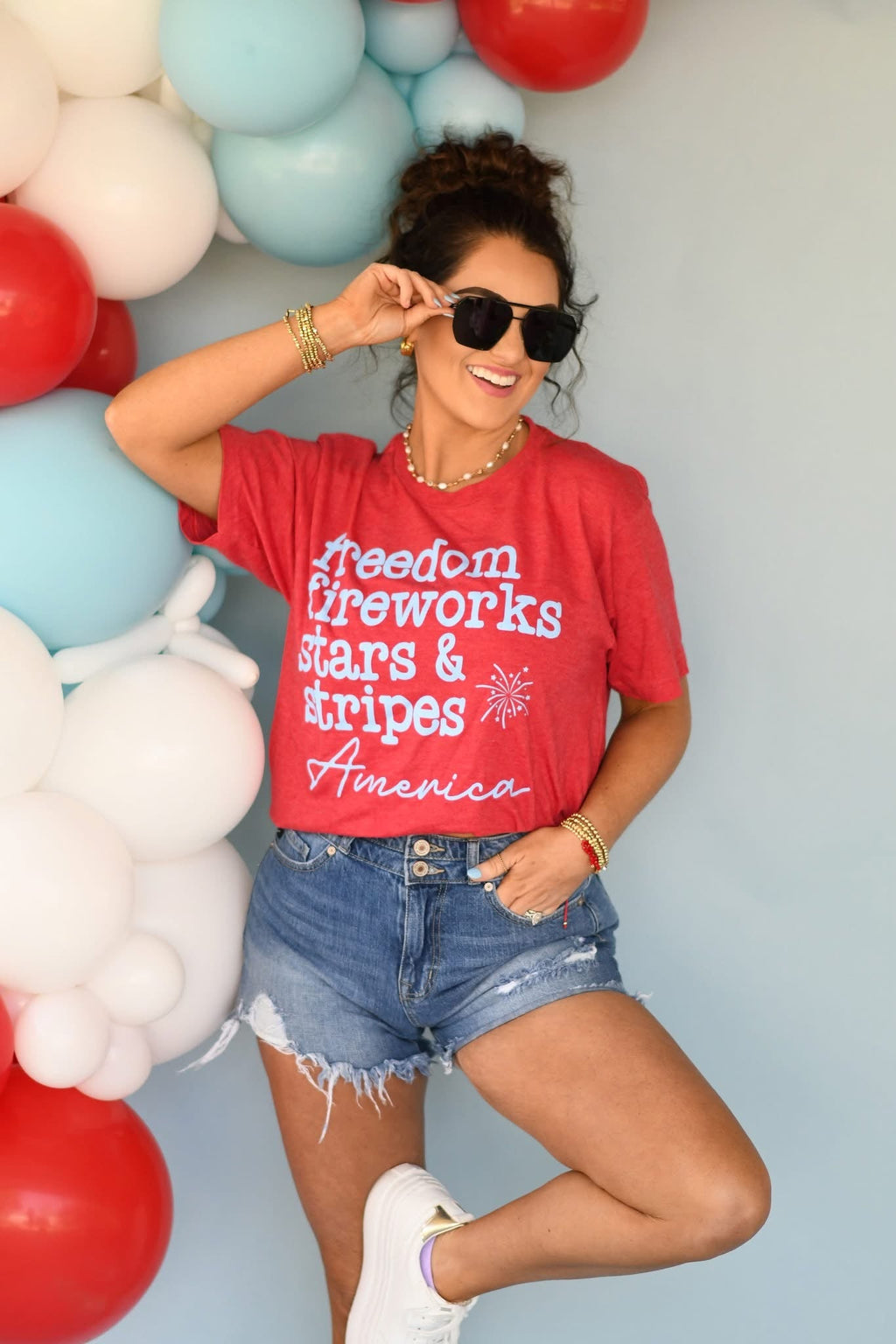 **SALE** RTS Freedom Fireworks Tee