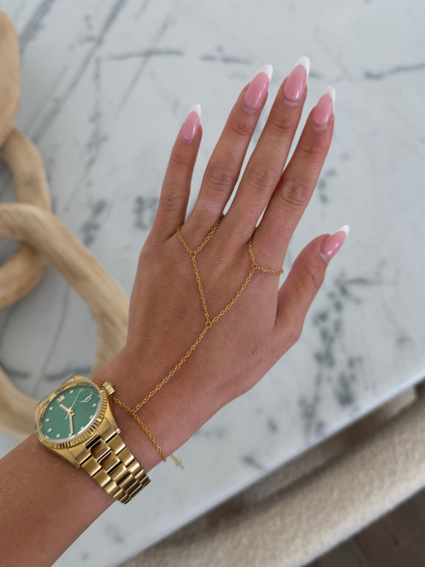 DOUBLE HAND CHAIN
