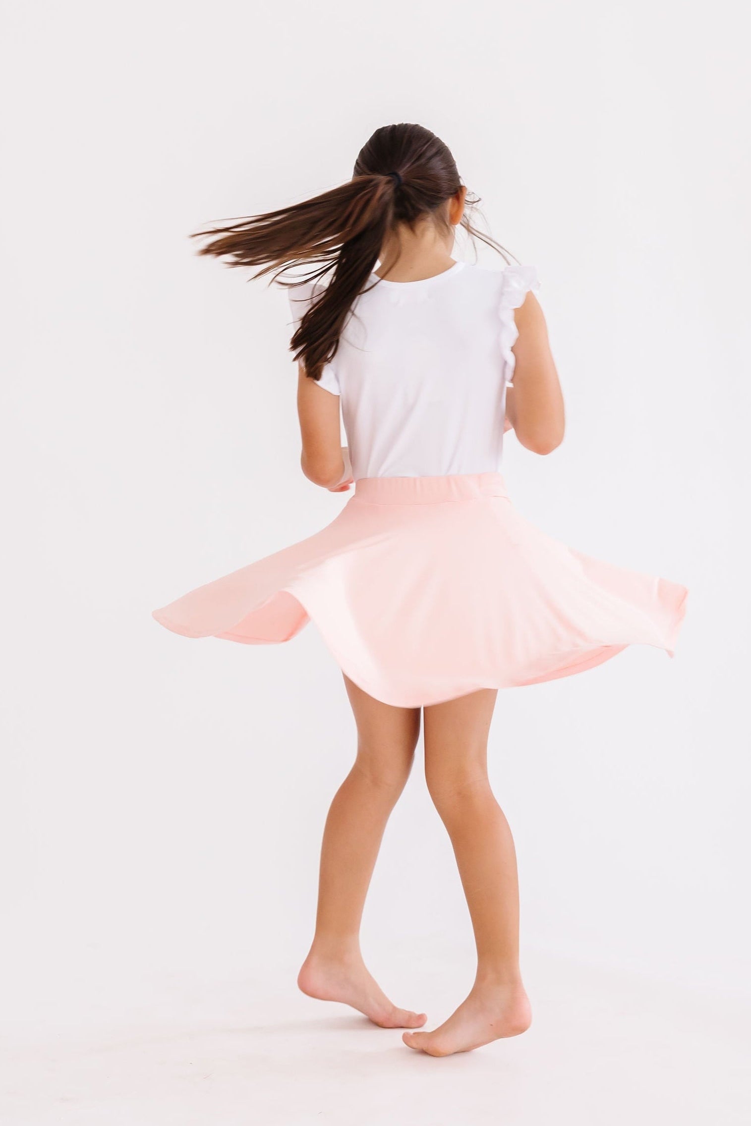 Peach Twirl Skort
