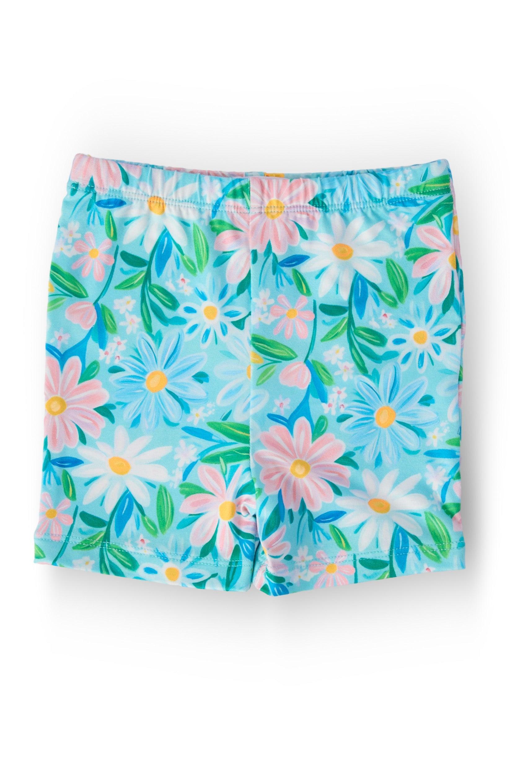 Preppy Daisies Twirl Shorts