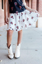 Texas Tech White Raider Red Twirl Skort