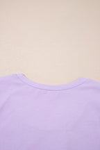 Orchid Petal Mineral Wash Casual Round Neck Tank and Straight Loose Drawstring Pants Set