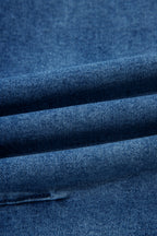 Frayed Cropped Straight Jeans