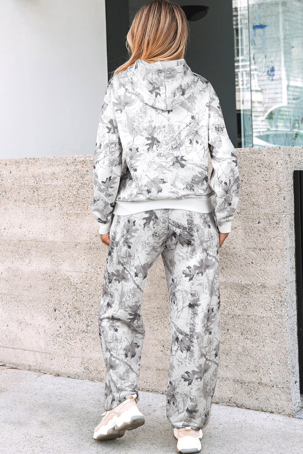Light Woodland Camo Classic Hoodie and Sweatpants Set