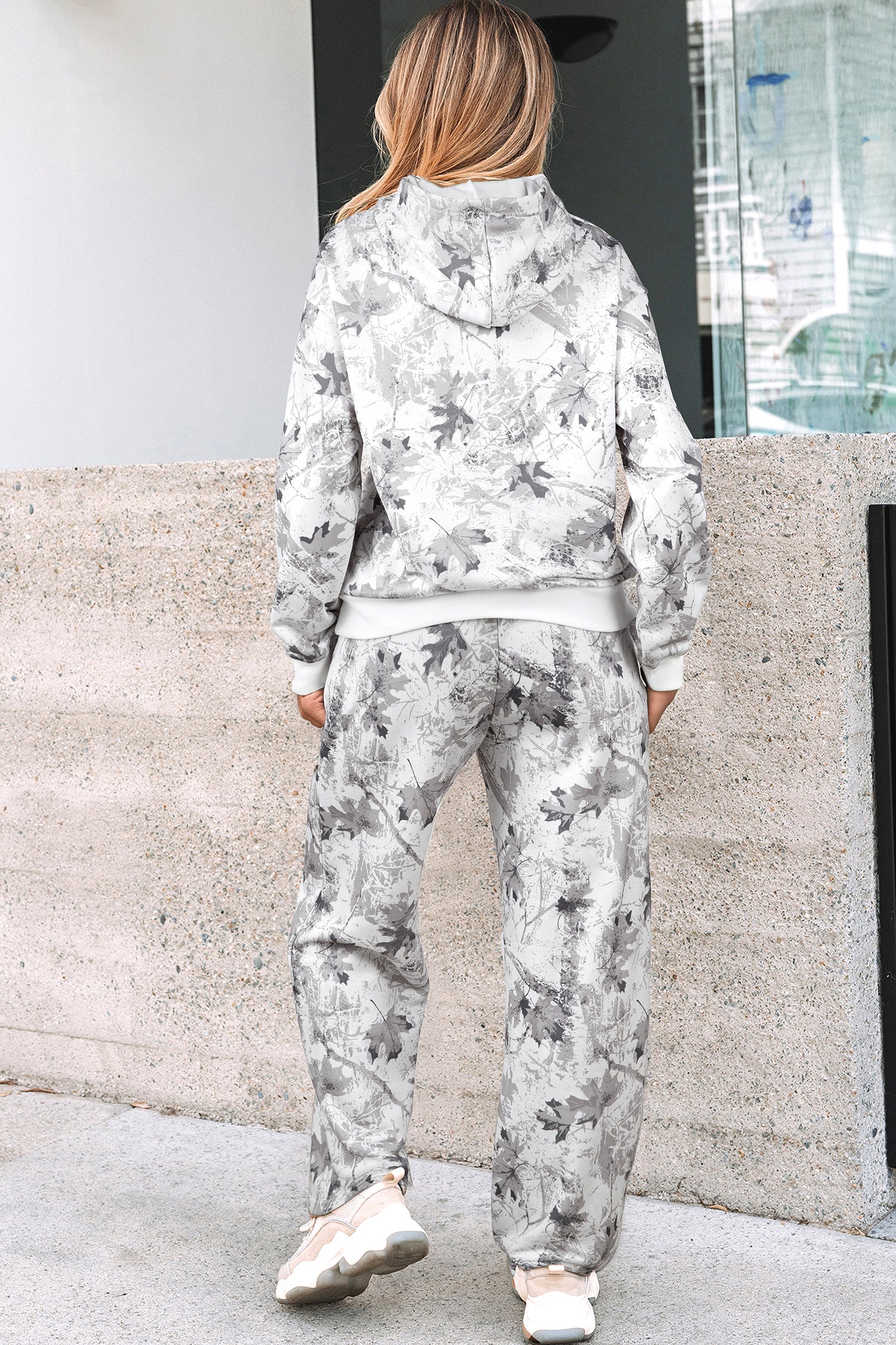 Light Woodland Camo Classic Hoodie and Sweatpants Set