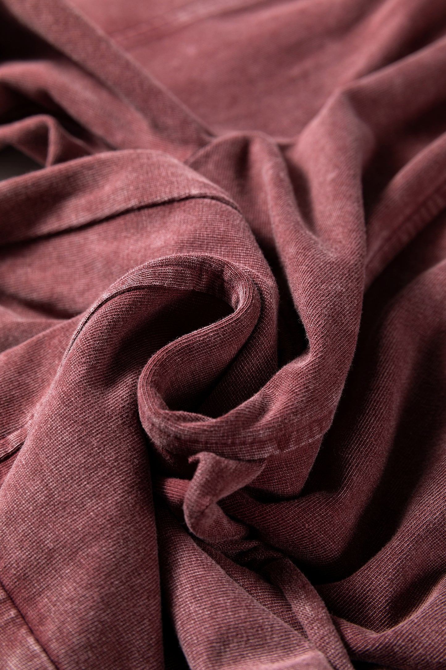 Lapis Mineral Wash Lace-up High Waist Raw Hem Patched Pocket Pants