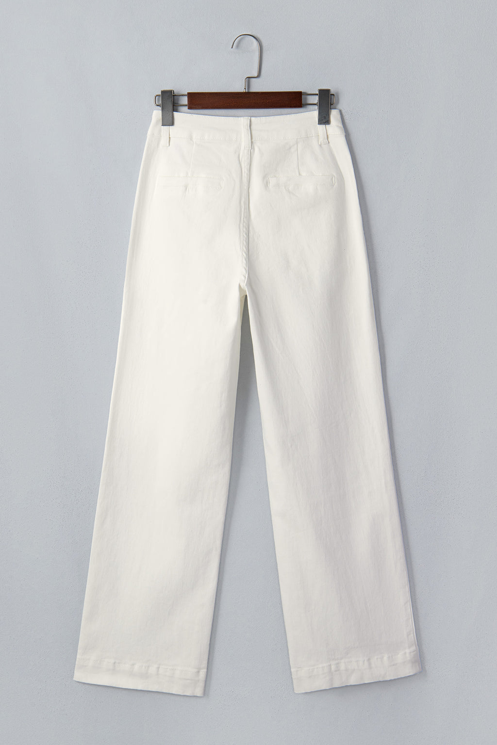 Scalloped Patch Pocket Shift Jeans