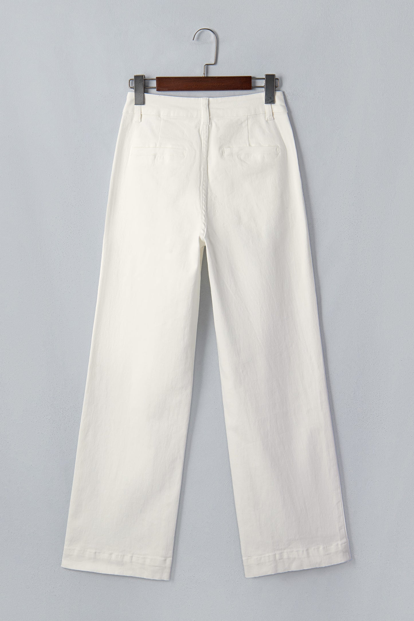 Scalloped Patch Pocket Shift Jeans