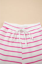 Sail Blue Casual Wide Leg 2pcs Pants Set