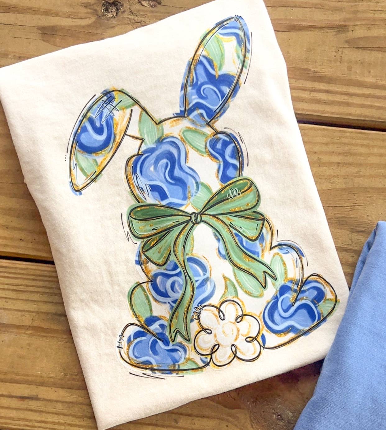 Blue Rose Bunnies - Comfort Colors