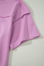 Drop Shoulder Boxy Tee and Barrel Pants Set