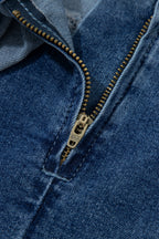 Ashleigh Blue Wrapped Tied Waist Denim Skort