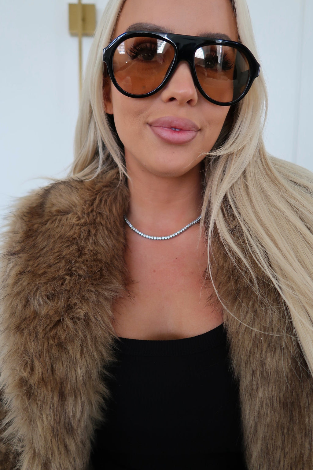 Chansuttpearls Luxe Line 16-inch 3mm tennis necklace featuring classic pearl strands on a sleek silver chain.