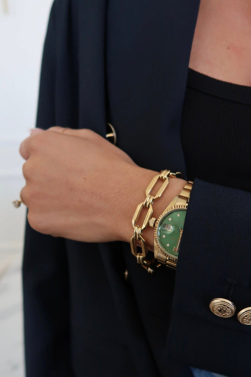 Chansuttpearls Alex bracelet featuring elegant pearls and a silver clasp, stylish jewelry accessory on a neutral background