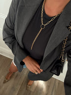 Elegant Emma Necklace by Chansuttpearls featuring a delicate pearl design on a fine chain