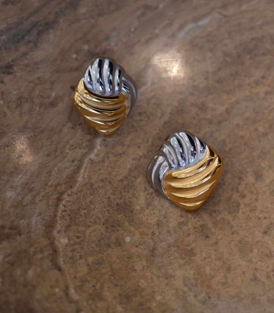 Elegant Grace Earrings by Chansuttpearls featuring pearl accents and a delicate design for sophisticated style.