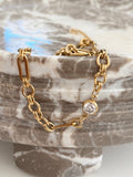 Chansuttpearls Melissa necklace featuring elegant pearl strands and silver clasp on a neutral background.