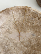 Chansuttpearls The Madi Necklace featuring elegant pearl strands and a stylish clasp, displayed on a neutral background.