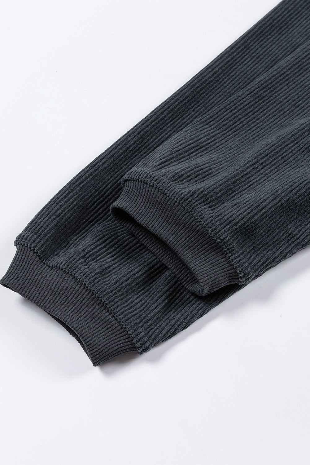 Ribbed Corduroy Oversized Sweatshirt