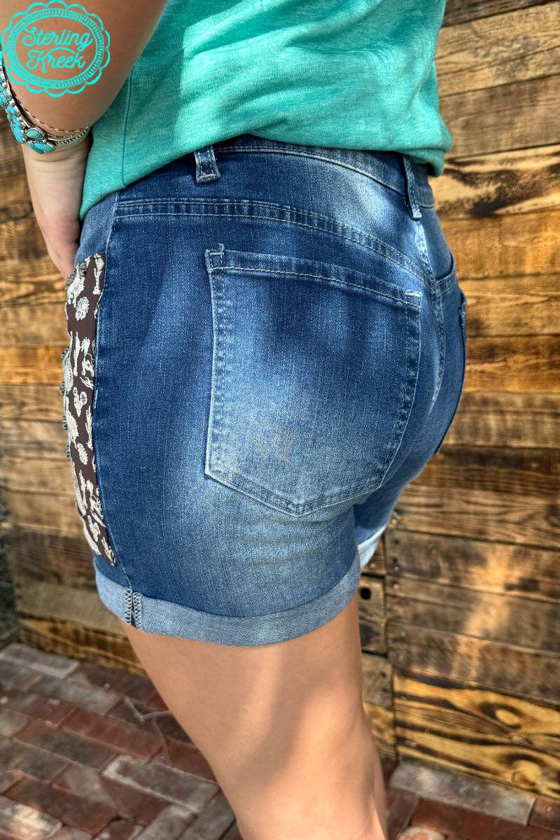 Patched Up Shorts - Western Long