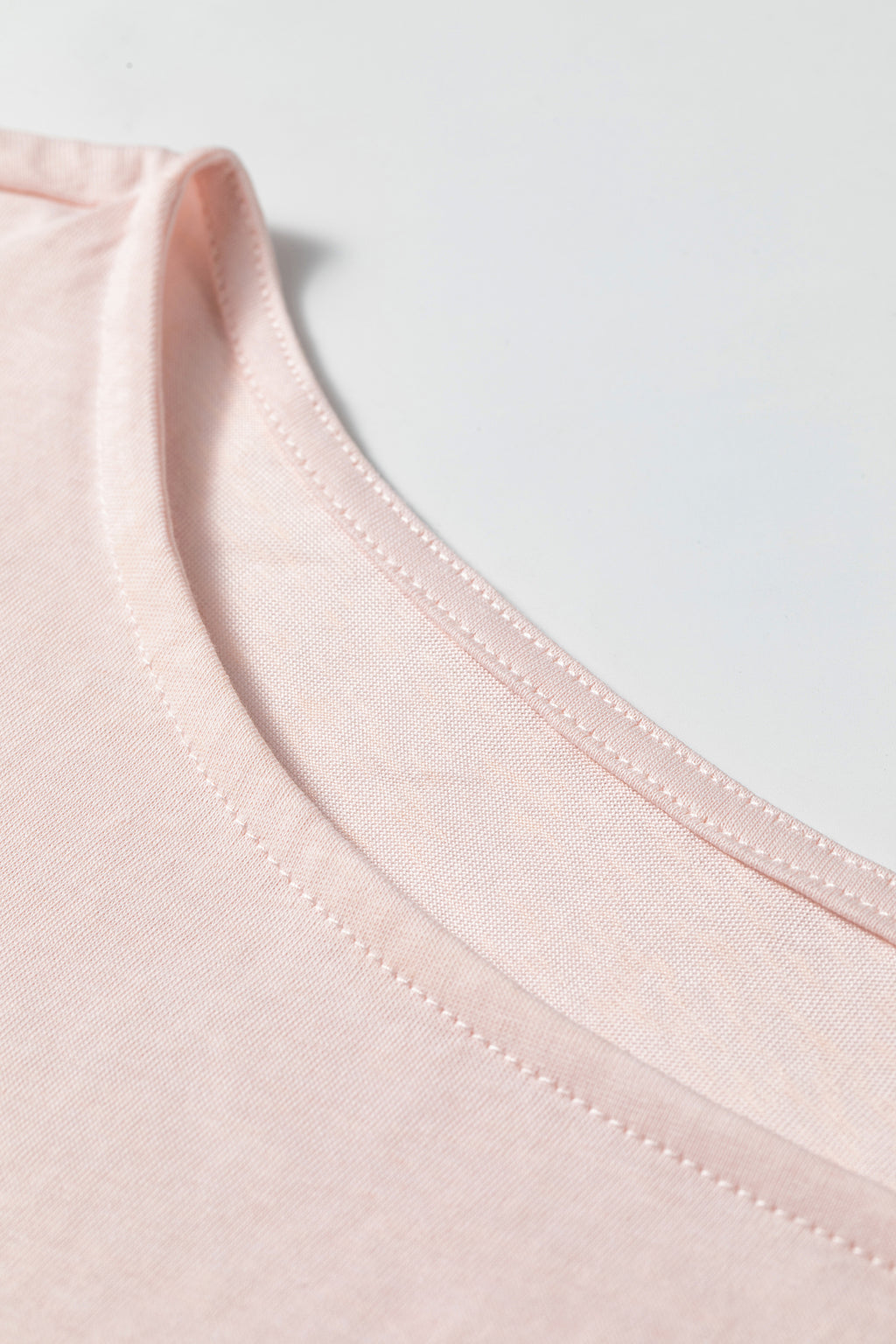 Dear-Lover pink ruffle sleeve long sleeve pullover top, loose fit, lightweight gossamer fabric, casual style, soft pink color.