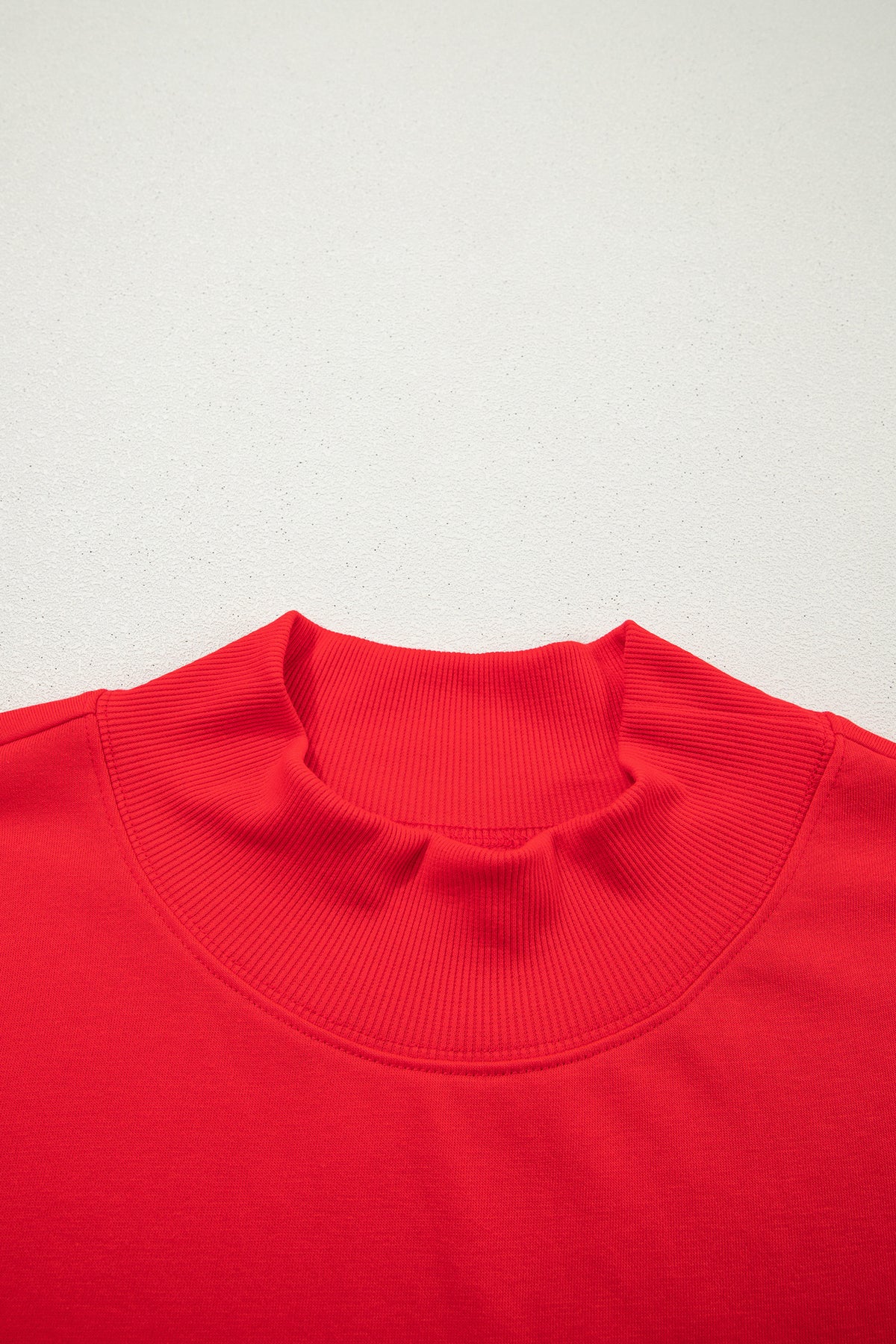 Black solid color high neck cap sleeve loose top by Dear-Lover, made of polyester and cotton, perfect for casual wear.
